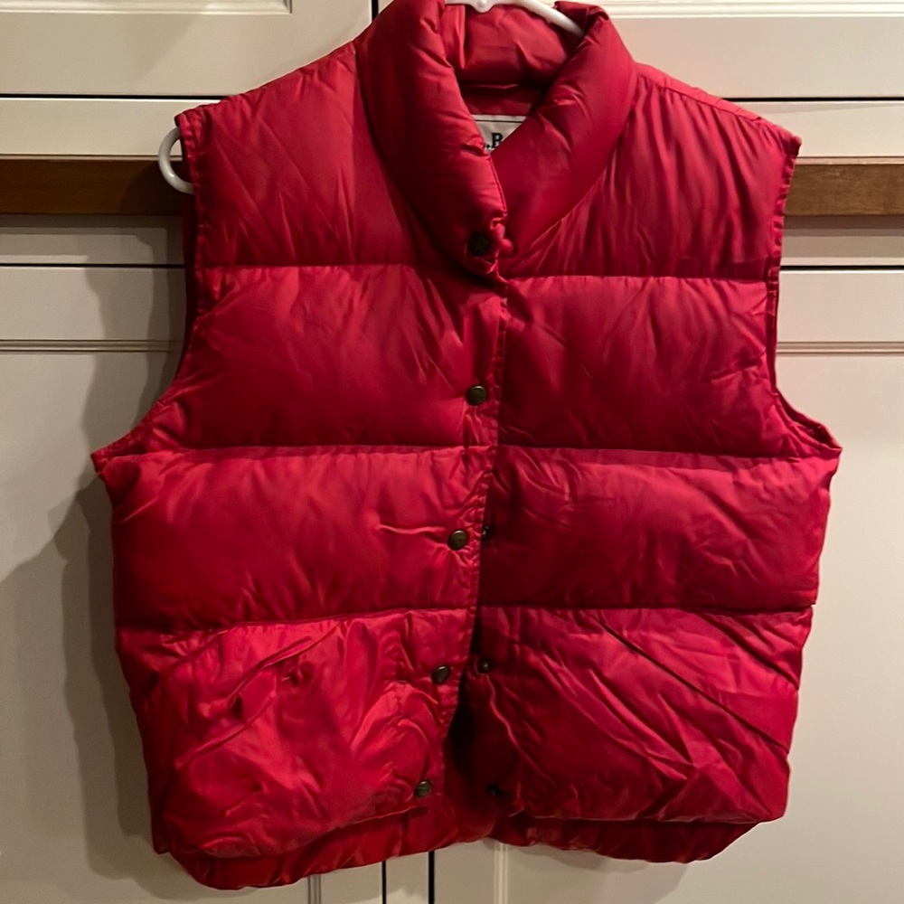 LL Bean Down Vest